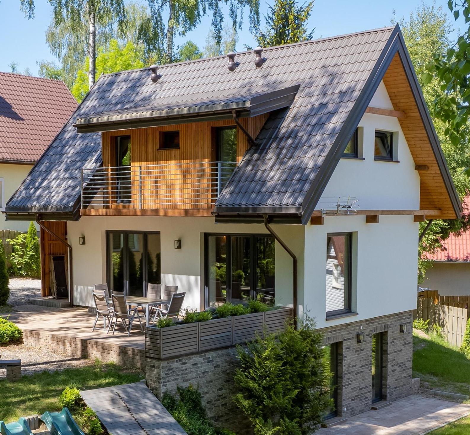 Mazursko - Komfortowe Domy 8 Osobowe Nad Jeziorem, Balia Lub Sauna Kretowiny Dış mekan fotoğraf